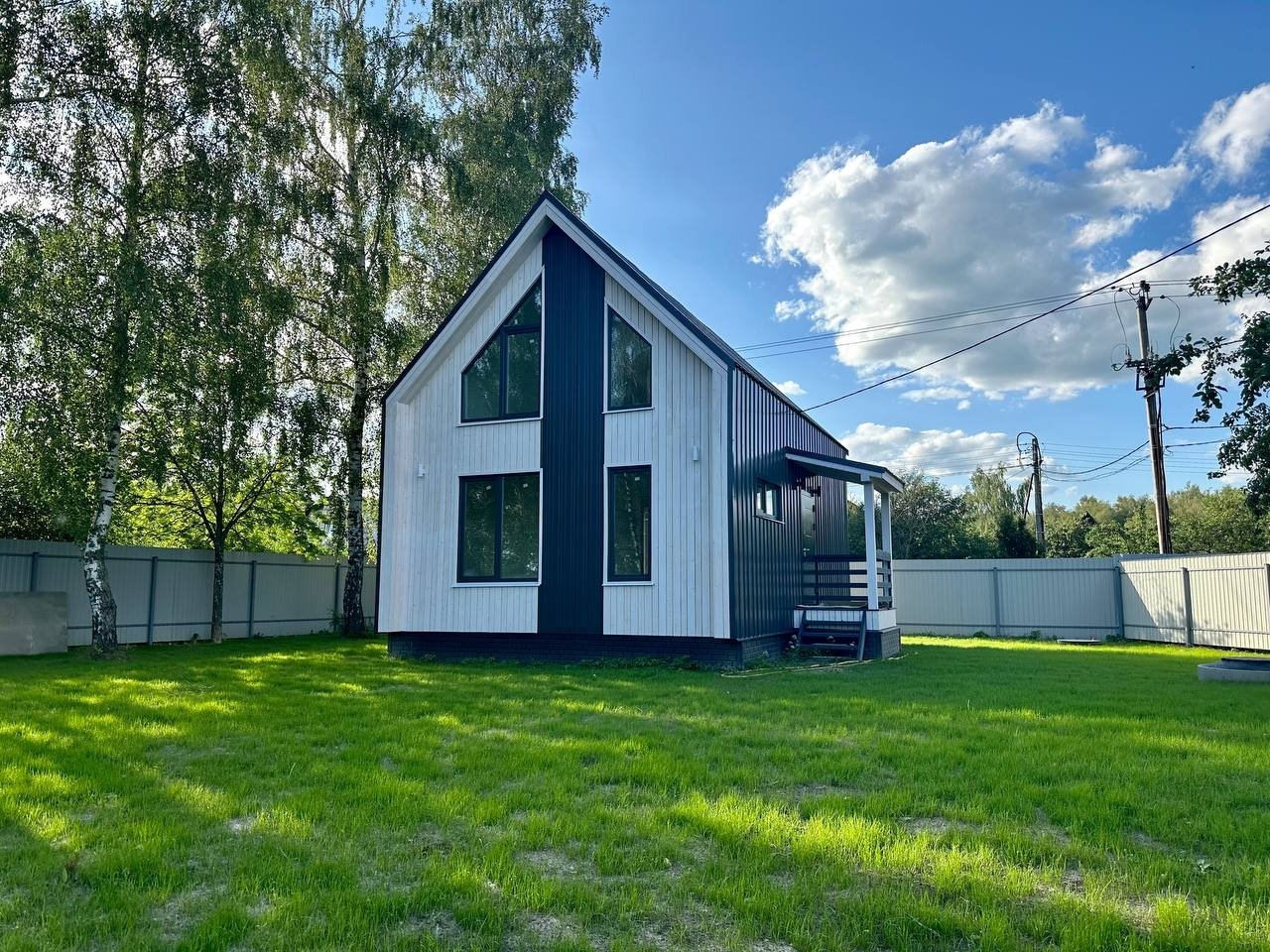 Дом 6х8 по проекту «Барн» Дом 6х8 по проекту «Барн»