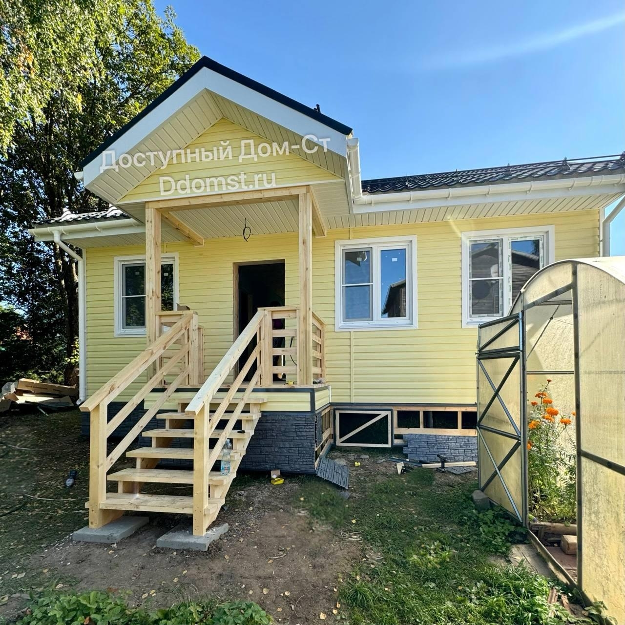 Дом 6,0х8,5 по «Индивидуальному проекту» Дом 6,0х8,5 по «Индивидуальному проекту»