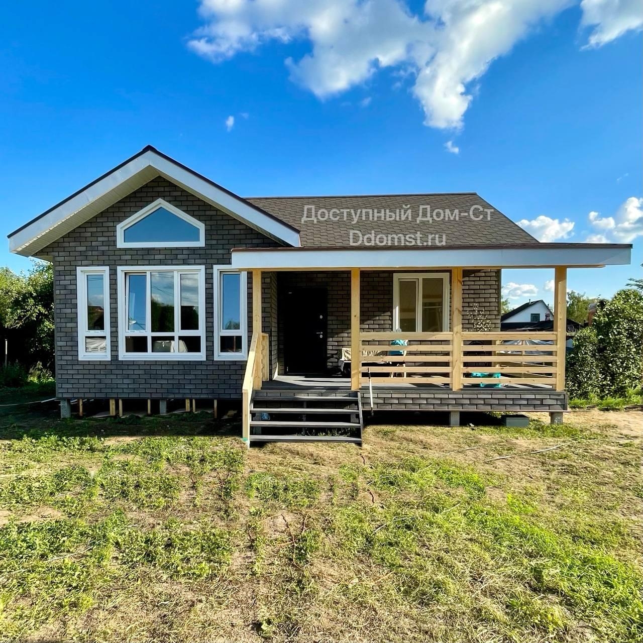 Дом 8,5х10 по проекту «Комфортный-3» Дом 8,5х10 по проекту «Комфортный-3»