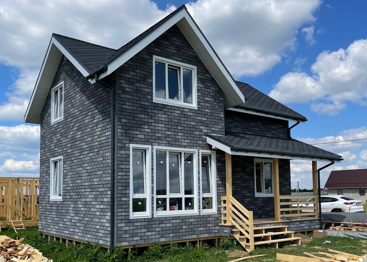 Дом 6,5х9,0 по проекту «Любимый-2» Дом 6,5х9,0 по проекту «Любимый-2»