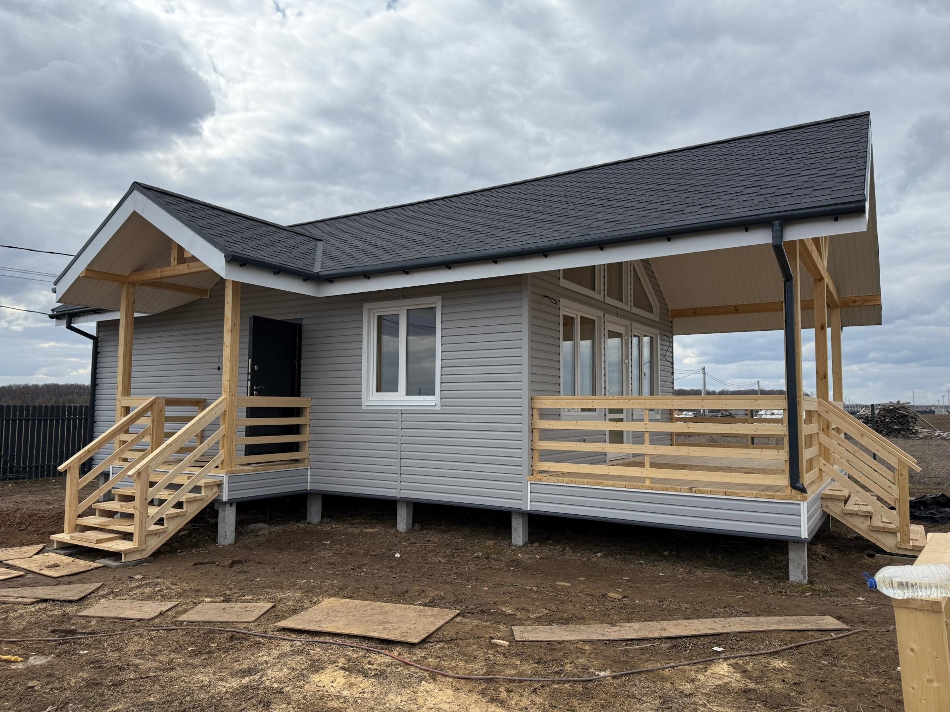 Дом 6х9 «для СВОих» с террасой Дом 6х9 «для СВОих» с террасой