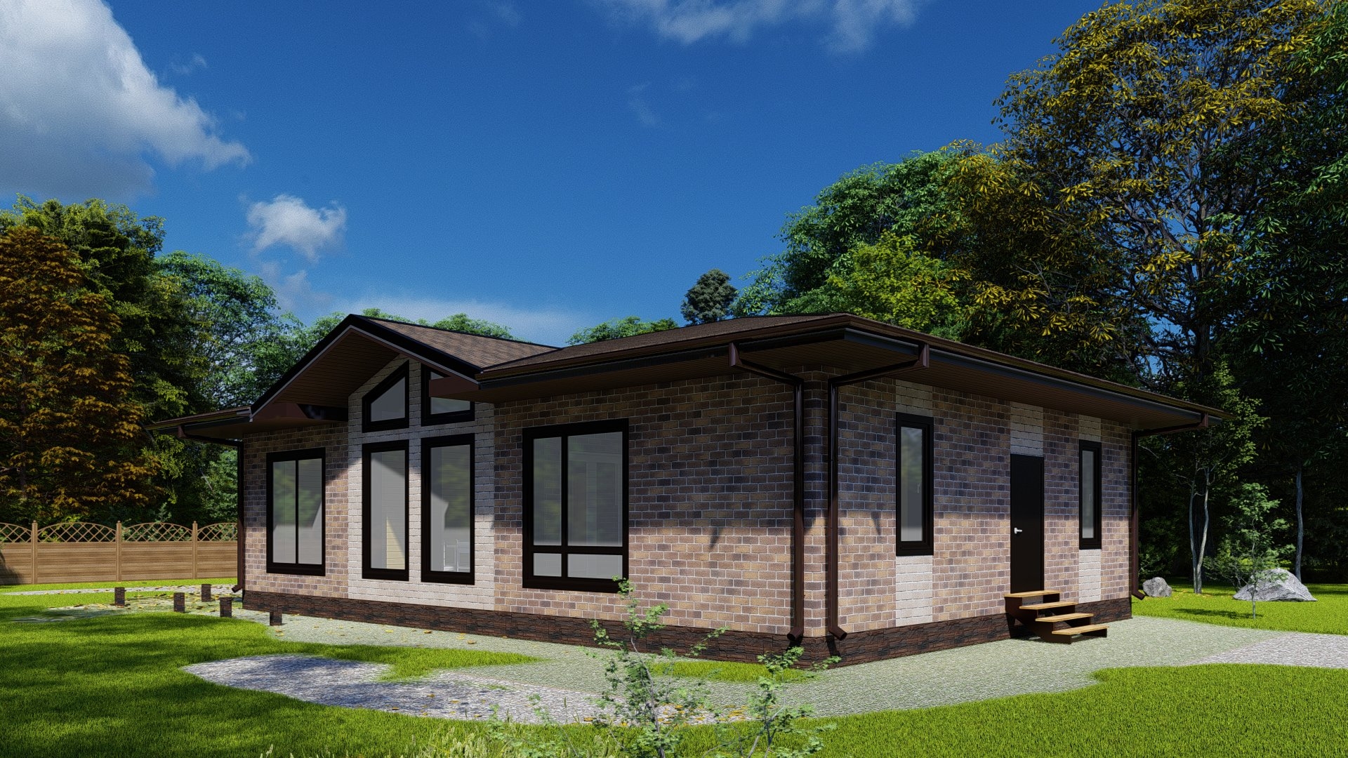 Дом 10х14,29м «Индивидуальный проект» Дом 10х14,29м «Индивидуальный проект»