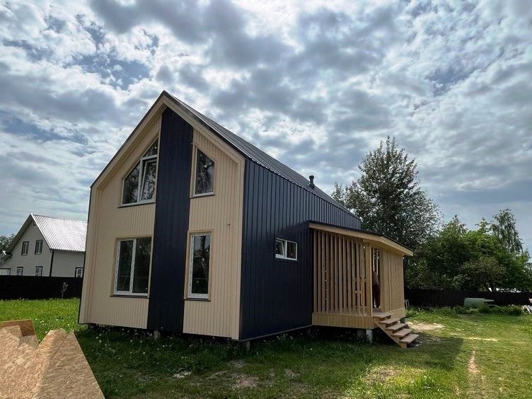 Дом 6х9 по проекту «Барн» Дом 6х9 по проекту «Барн»