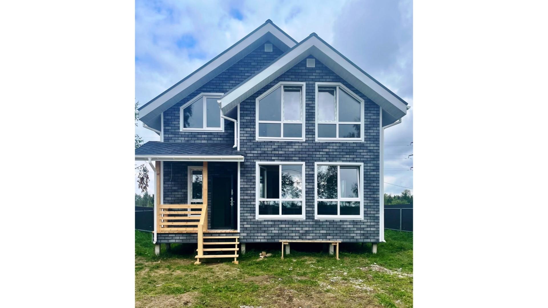 Дом 8,0х8,0 по проекту «Сапфир» Дом 8,0х8,0 по проекту «Сапфир»