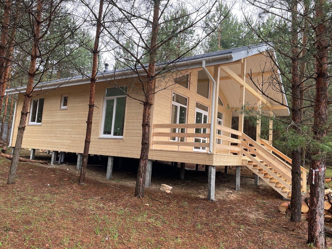 Дом 14х7,5 по проекту «Семейный-мини» Дом 14х7,5 по проекту «Семейный-мини»