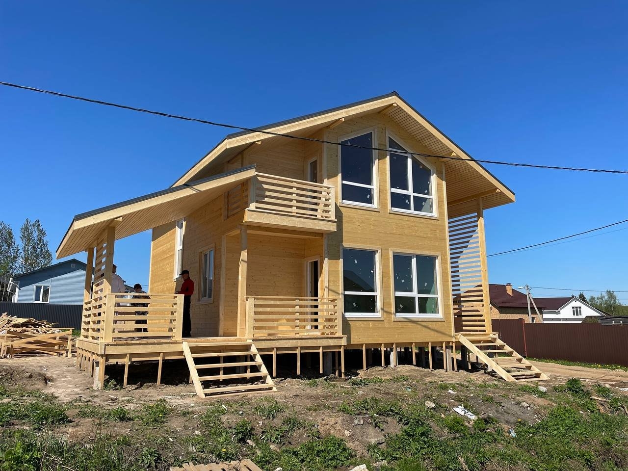 Дом 9,0х12,0 по проекту «Тимба» Дом 9,0х12,0 по проекту «Тимба»