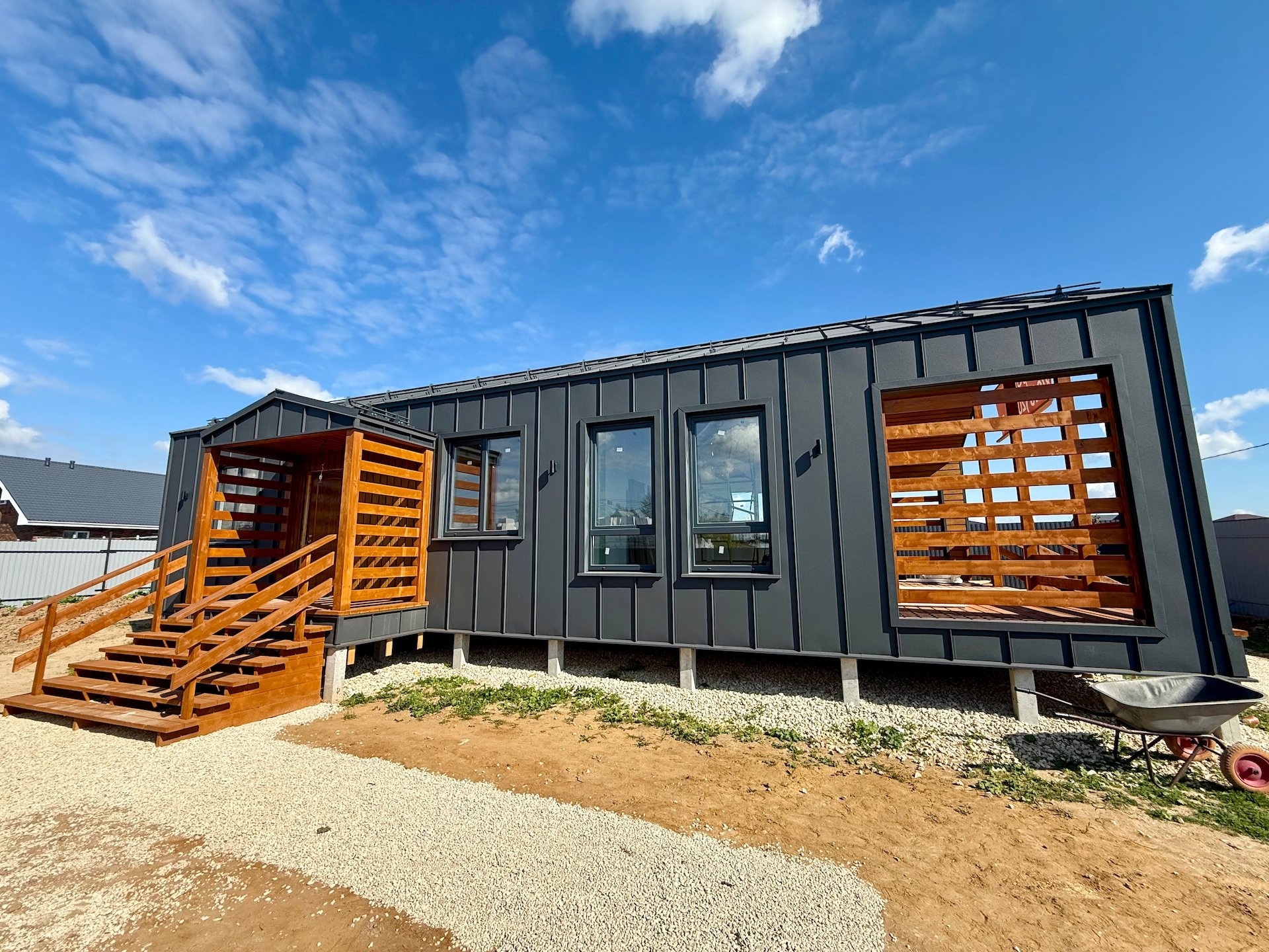 Дом 15х8 по проекту «Барн - Семейный» Дом 15х8 по проекту «Барн - Семейный»