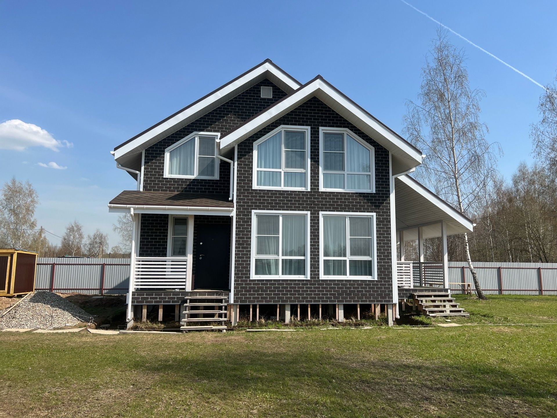 Дом 8,0х8,0 по проекту «Сапфир» Дом 8,0х8,0 по проекту «Сапфир»