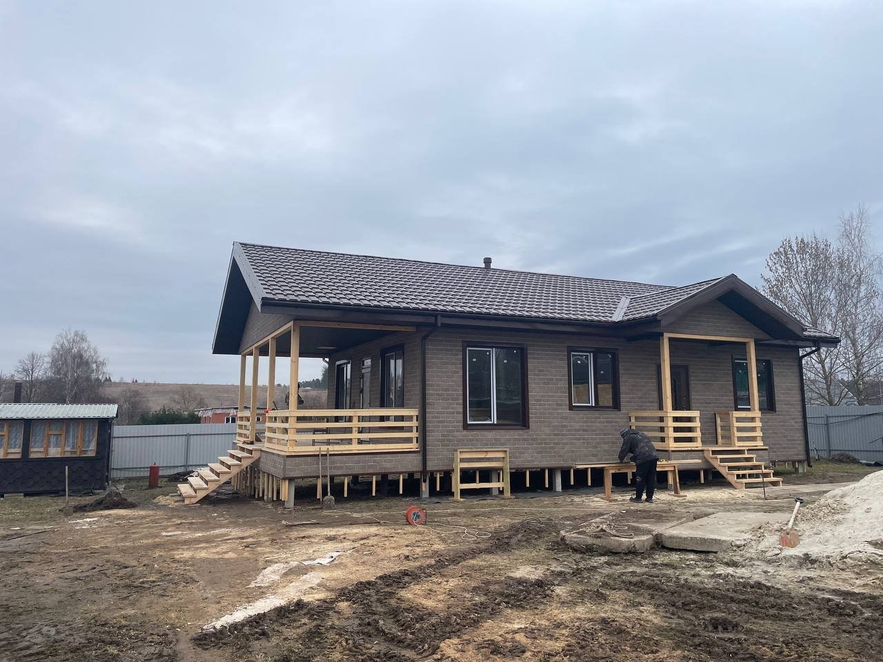 Дом 15,1х8,1 по проекту «Семейный» Дом 15,1х8,1 по проекту «Семейный»