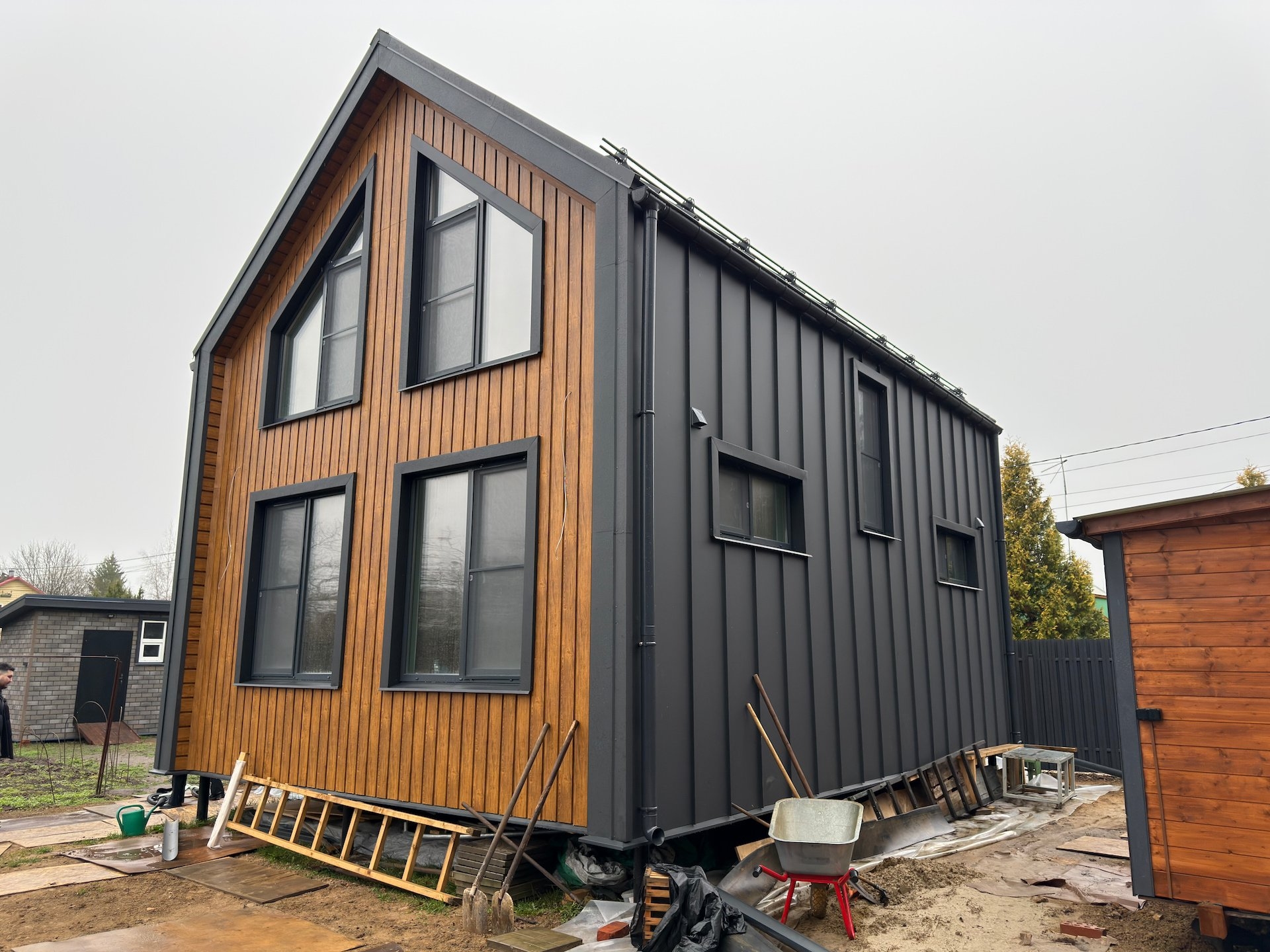 Дом 6х8 по проекту «Барн» Дом 6х8 по проекту «Барн»