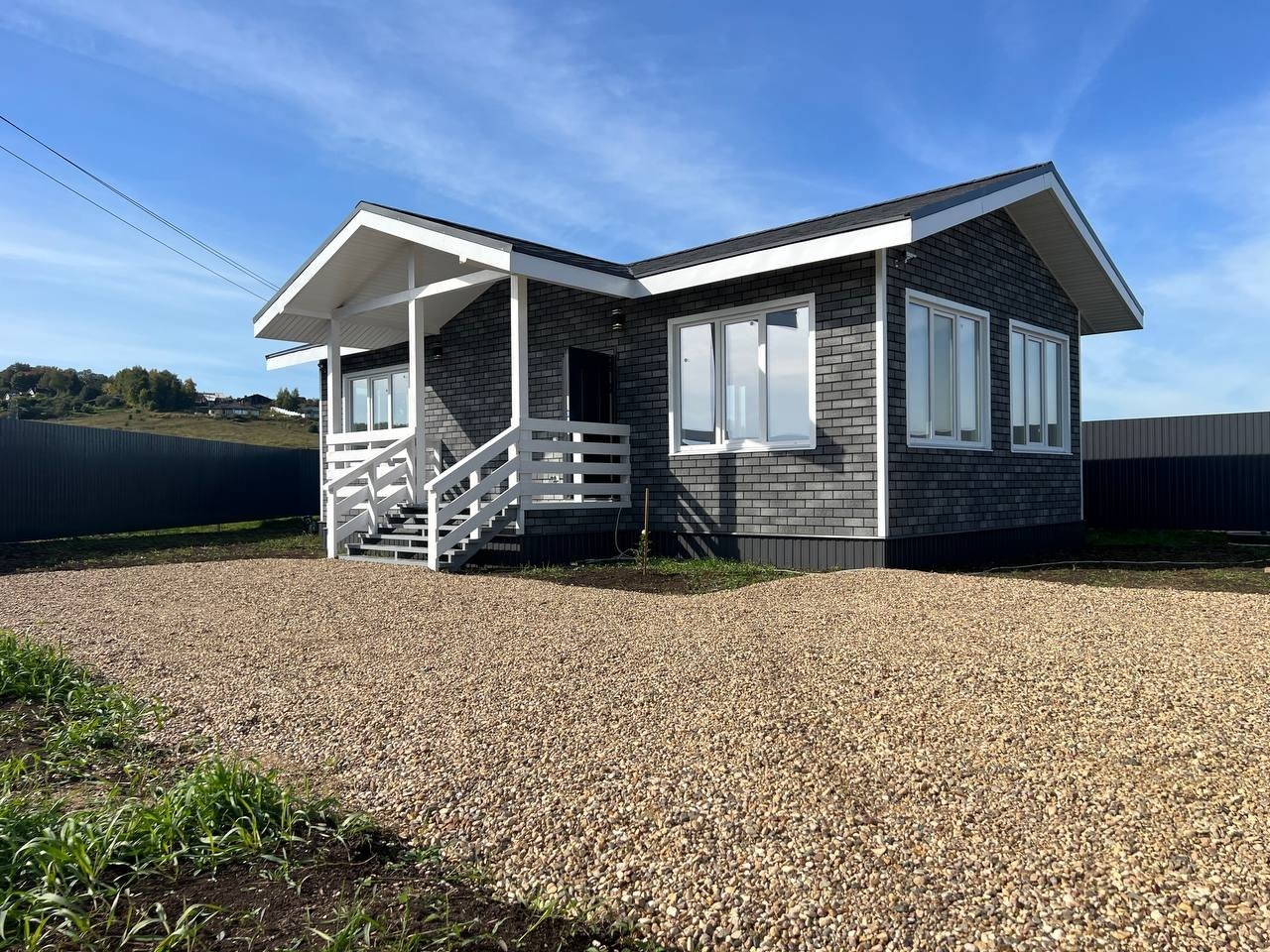 Дом каркасный 6х12 «Индивидуальный» Дом каркасный 6х12 «Индивидуальный»