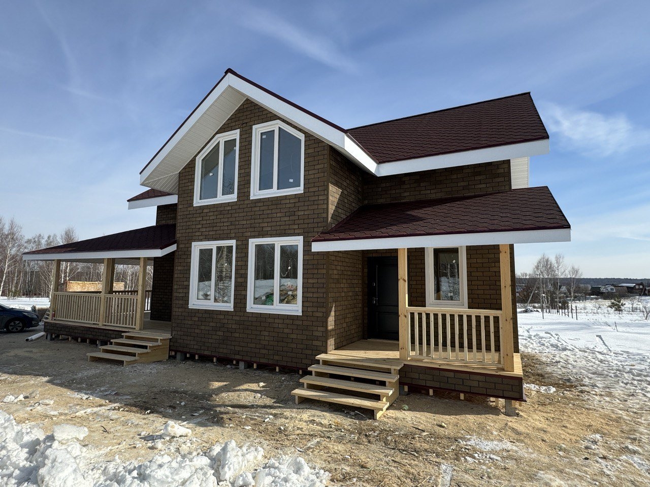 Дом каркасный 14,6х9,1 «Руза-2» Дом каркасный 14,6х9,1 «Руза-2»