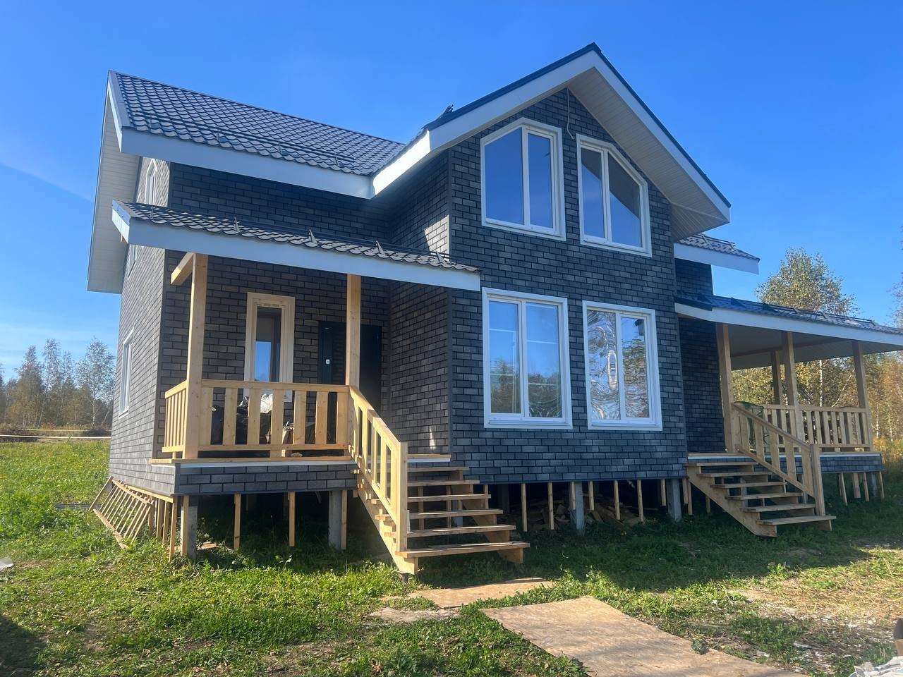 Дом каркасный 14,6х9,1 «Руза-2» Дом каркасный 14,6х9,1 «Руза-2»