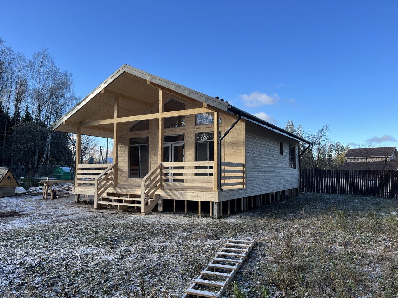 Дом каркасный 12,5х7,5 «Семейный - мини» Дом каркасный 12,5х7,5 «Семейный - мини»