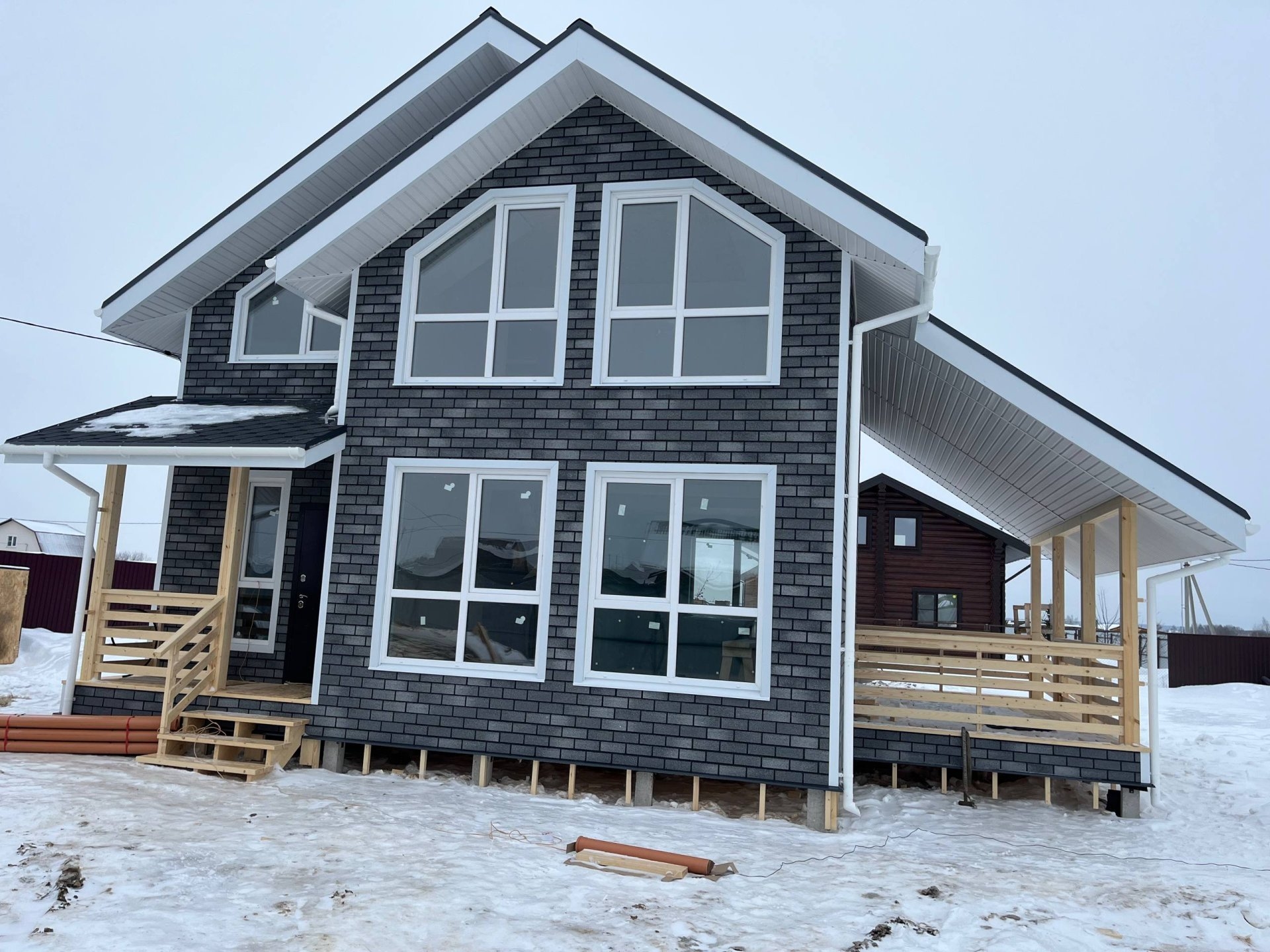 Дом 8,0х8,0 по проекту «Сапфир» д.Шебаршино Дом 8,0х8,0 по проекту «Сапфир» д.Шебаршино