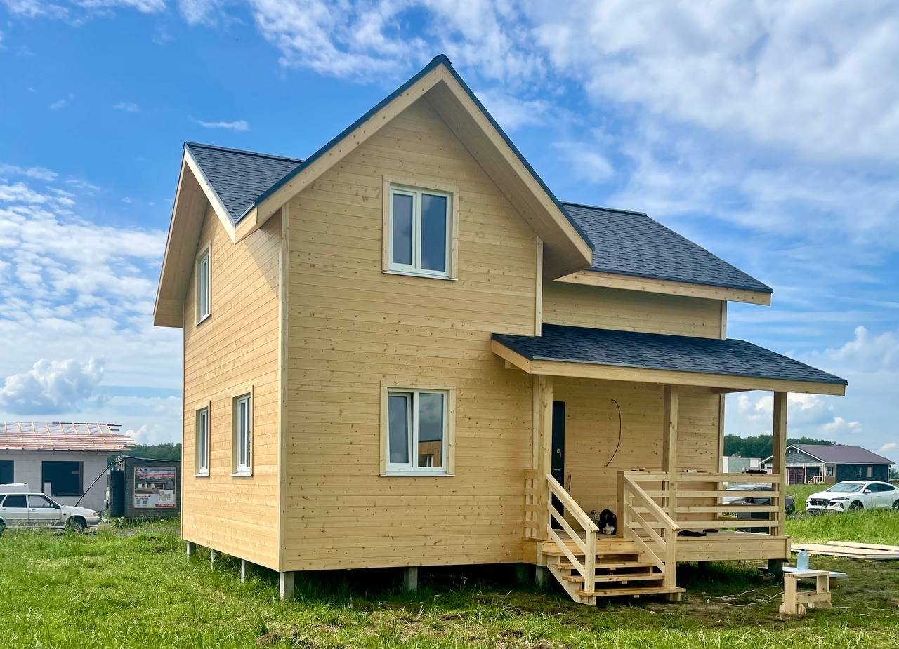 Дом 6,0х8,4 по проекту «Любимый-1» Дом 6,0х8,4 по проекту «Любимый-1»