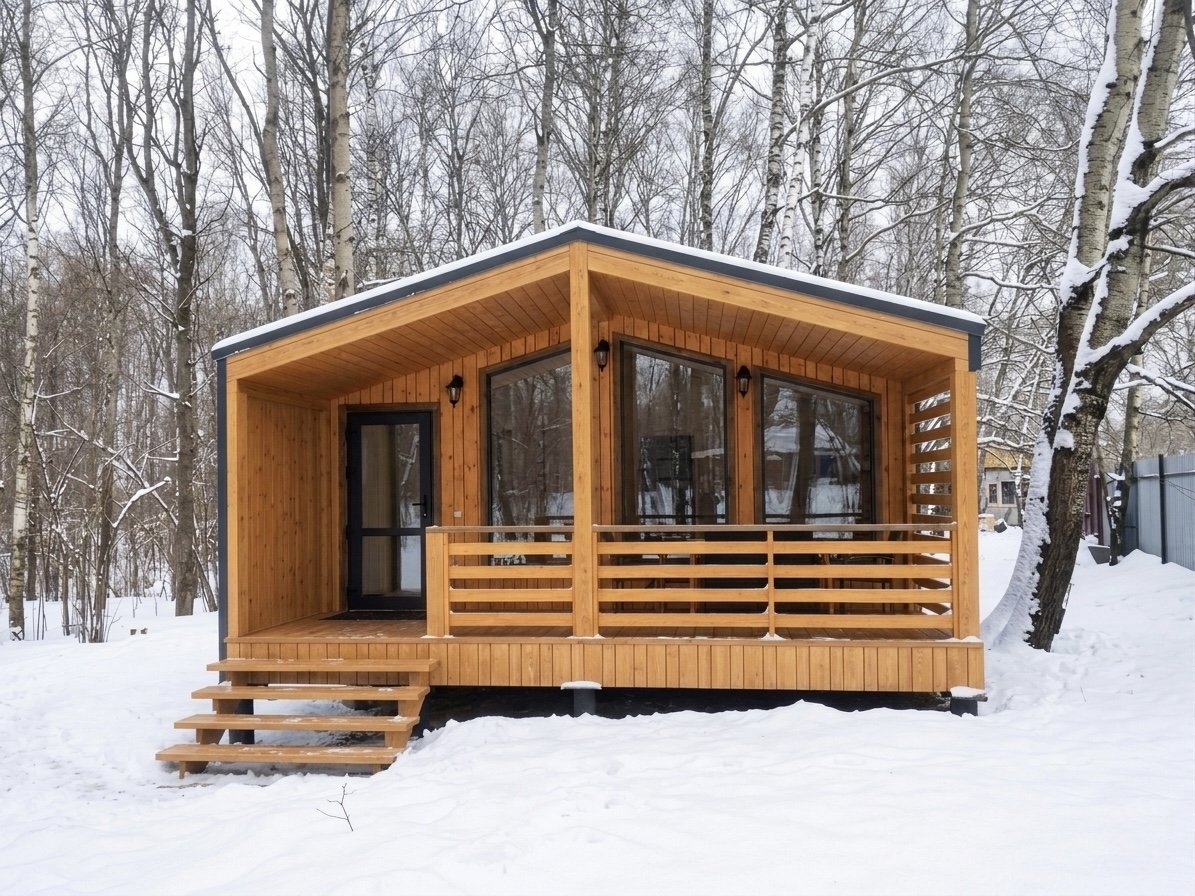 Дом каркасный 6,09х10,23 «Барн» Дом каркасный 6,09х10,23 «Барн»