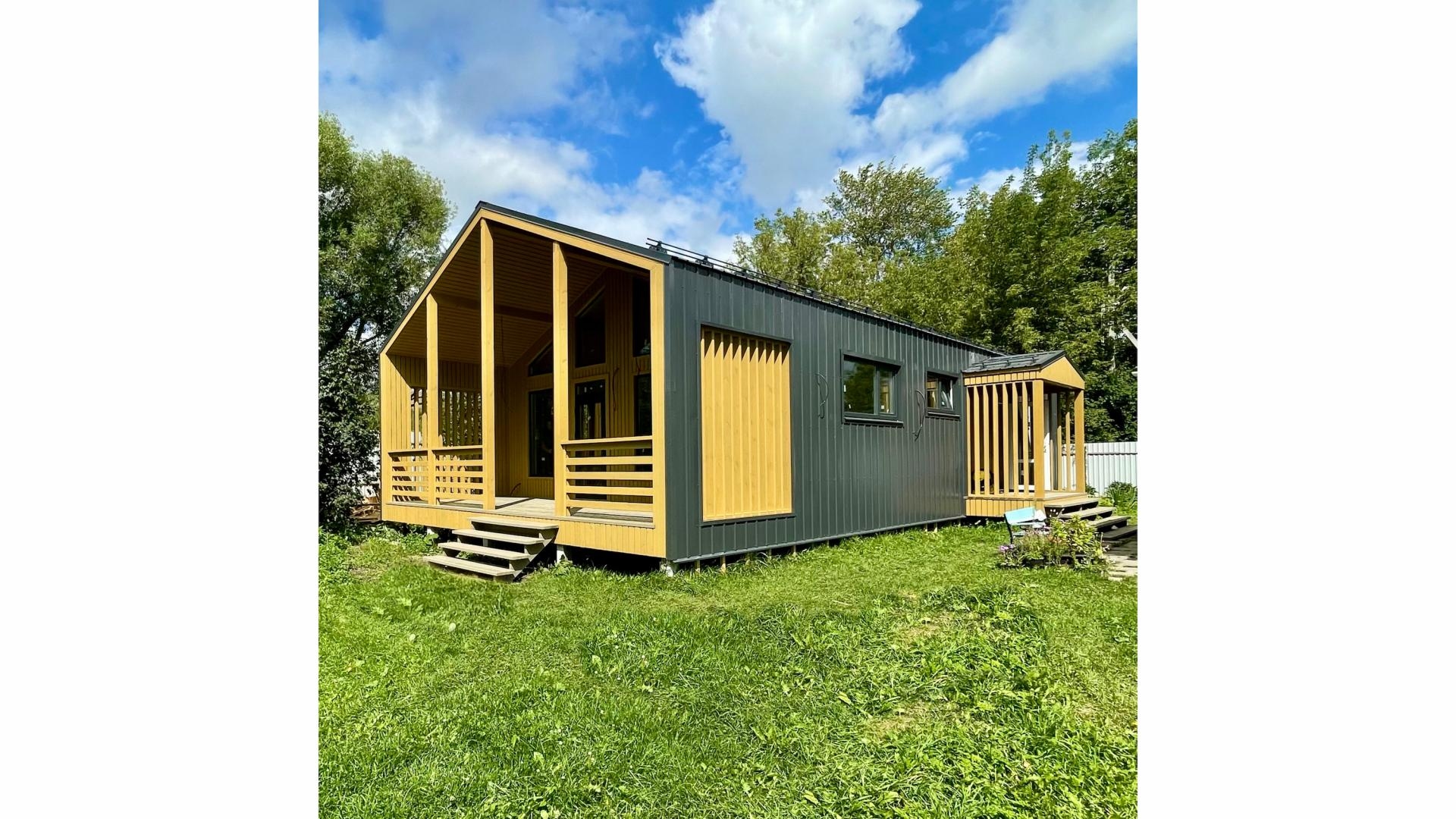 Дом 15х8 по проекту «Барн - Семейный» Дом 15х8 по проекту «Барн - Семейный»