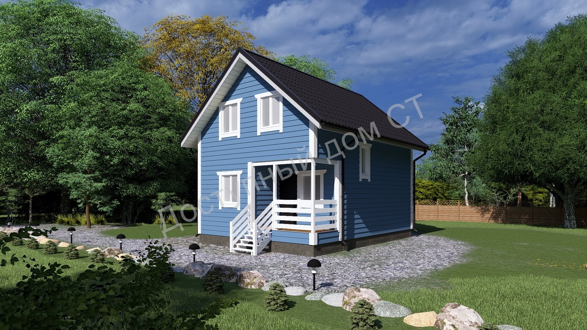 Дом 6х8 Дом 6х8