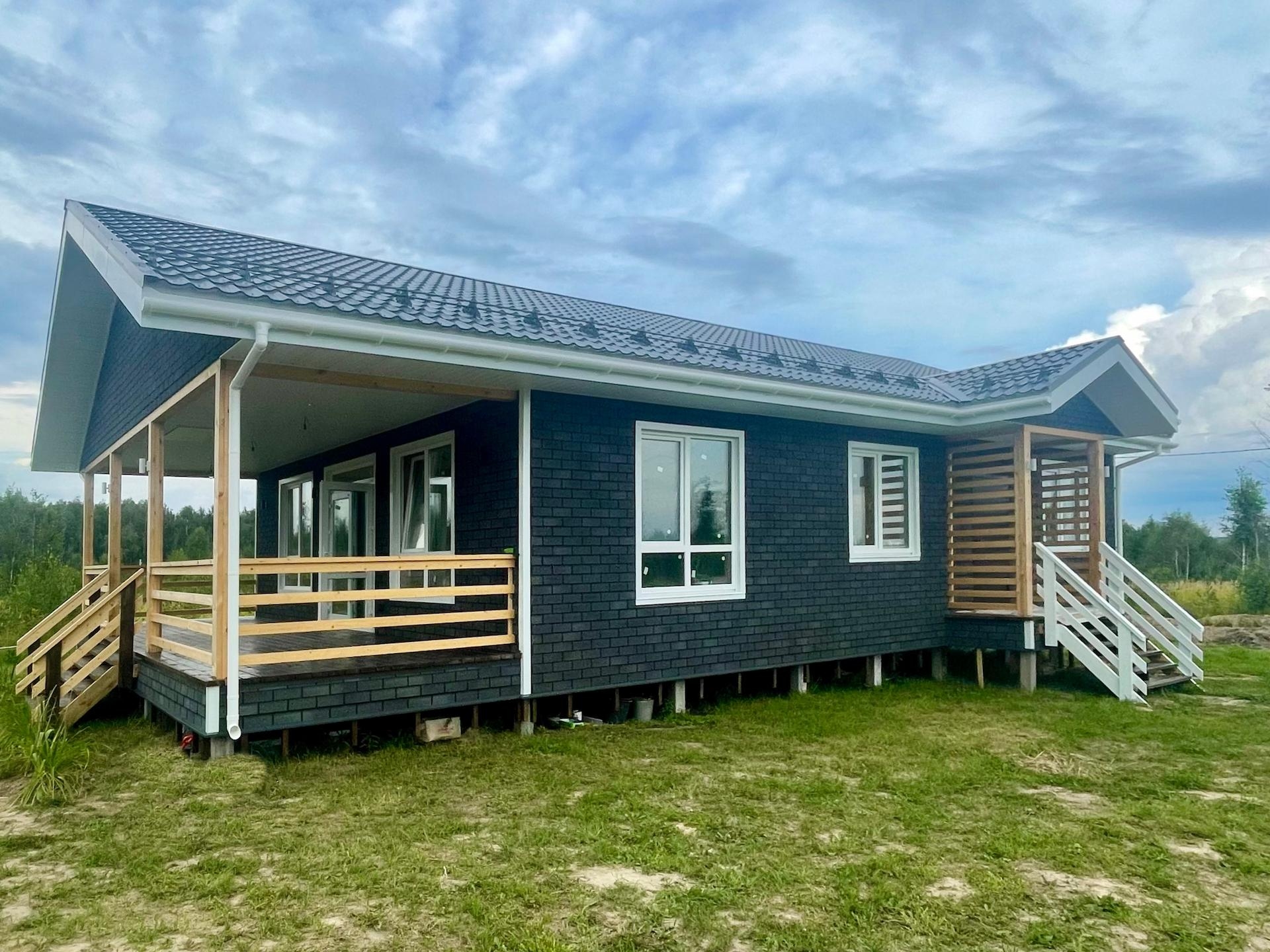 Дом 16х9 по проекту «Семейный-4» Дом 16х9 по проекту «Семейный-4»