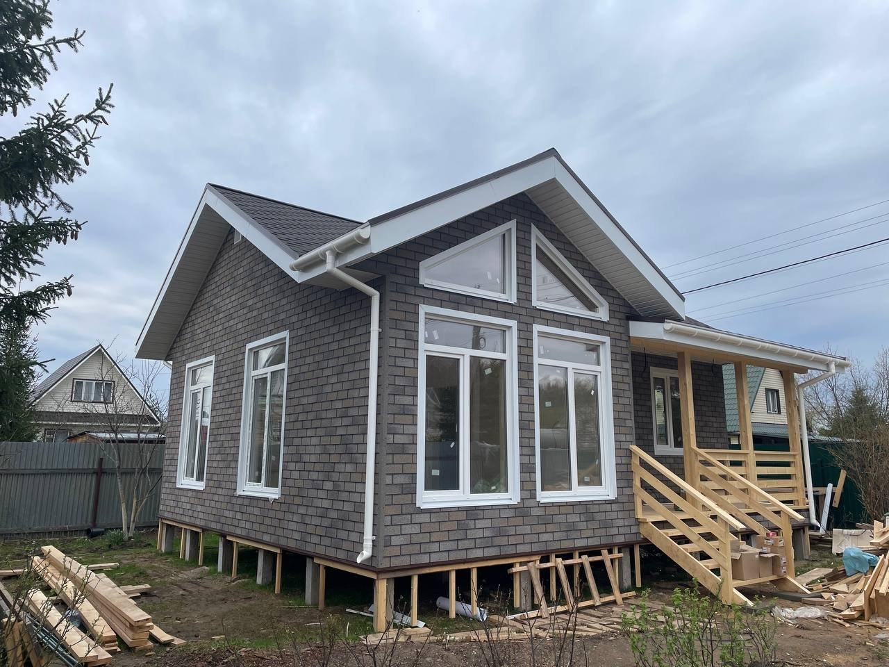 Дом 7,5х9 по проекту «Комфортный-2» Дом 7,5х9 по проекту «Комфортный-2»