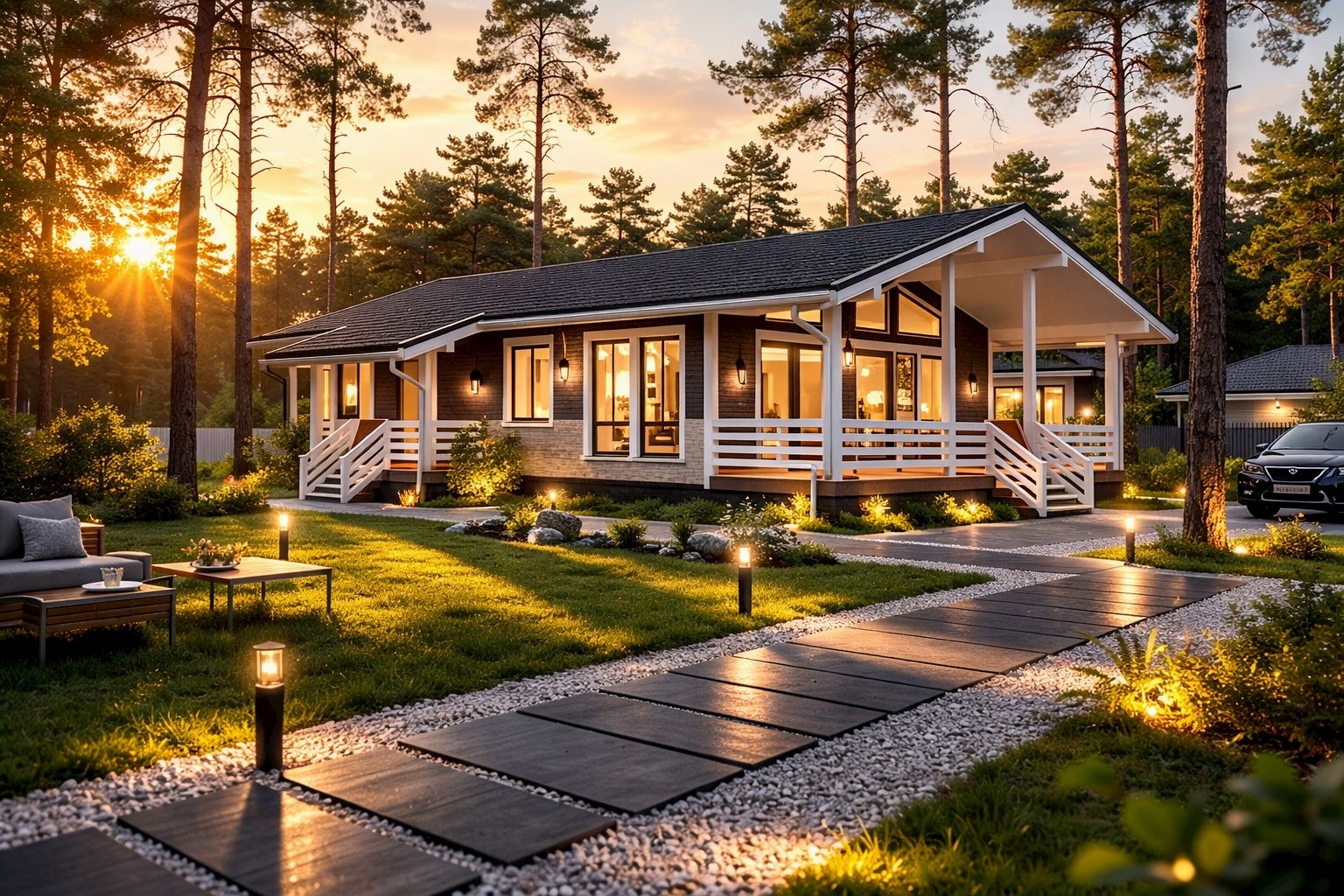 Дом каркасный 15х8 «Семейный-3» Дом каркасный 15х8 «Семейный-3»