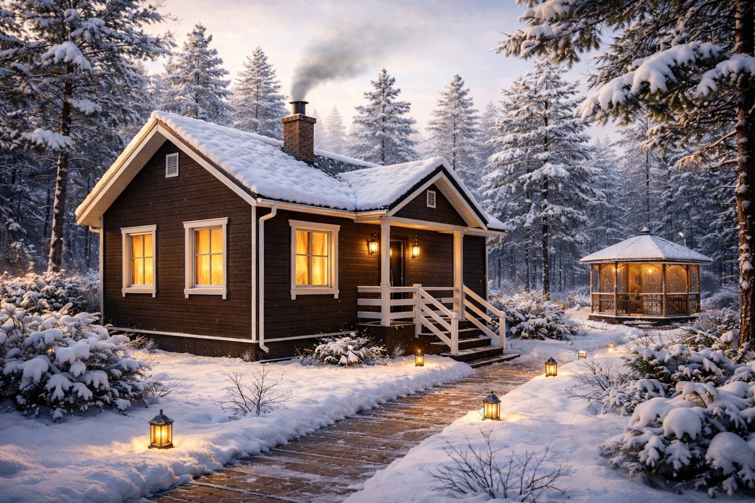 Дом каркасный 6х9 «для СВОих» Дом каркасный 6х9 «для СВОих»